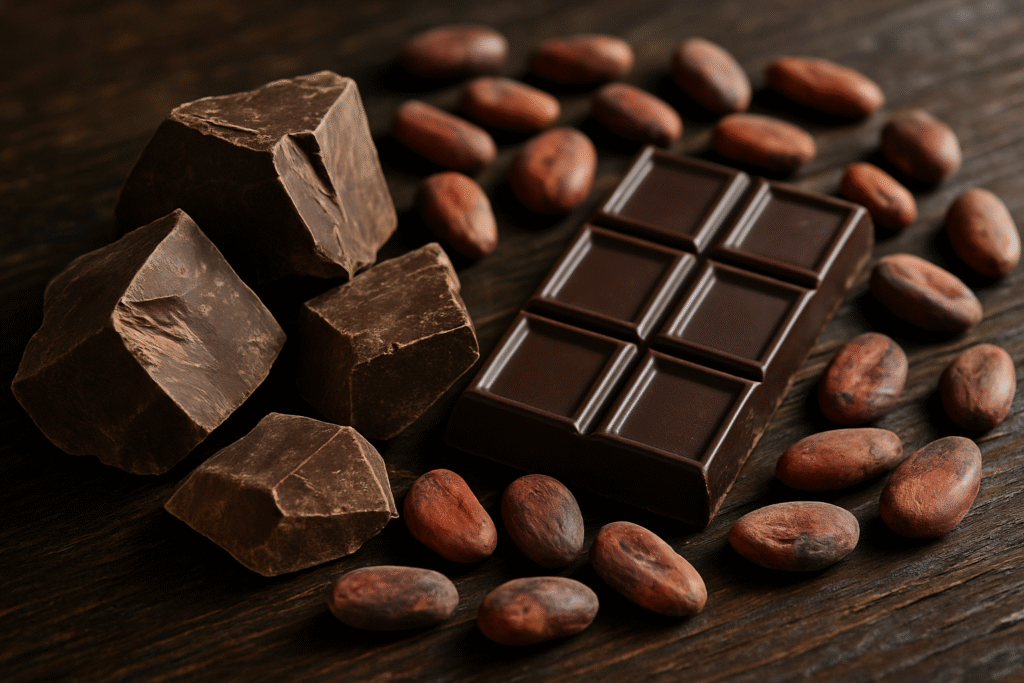benefícios do chocolate amargo