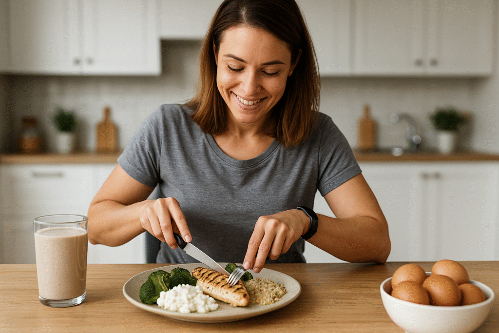 quantidade de proteína por dia