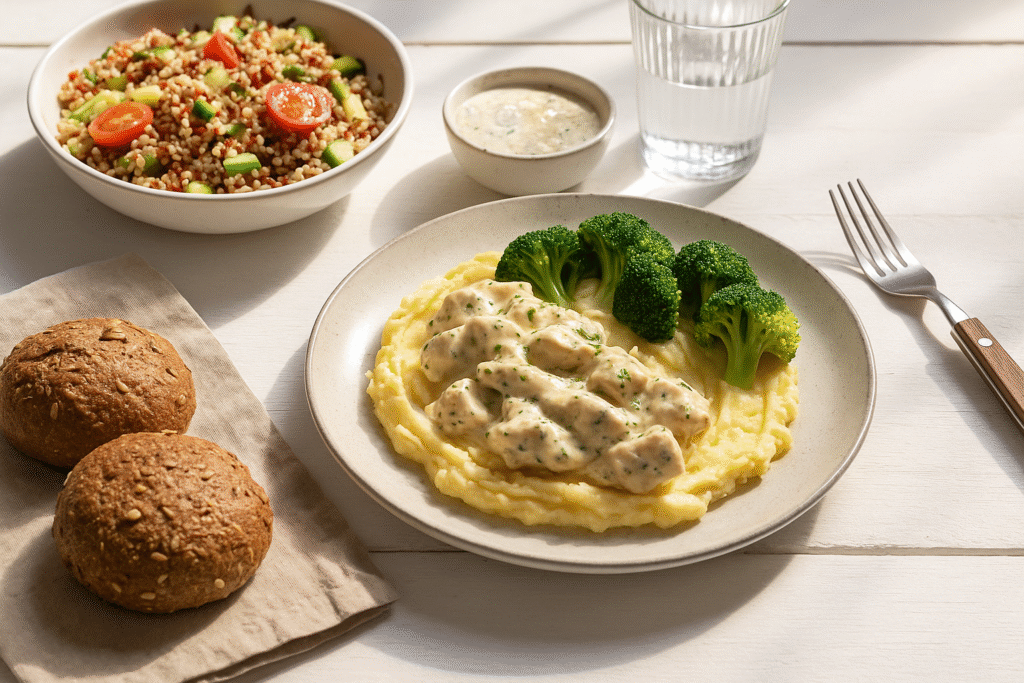receitas sem lactose para o almoço