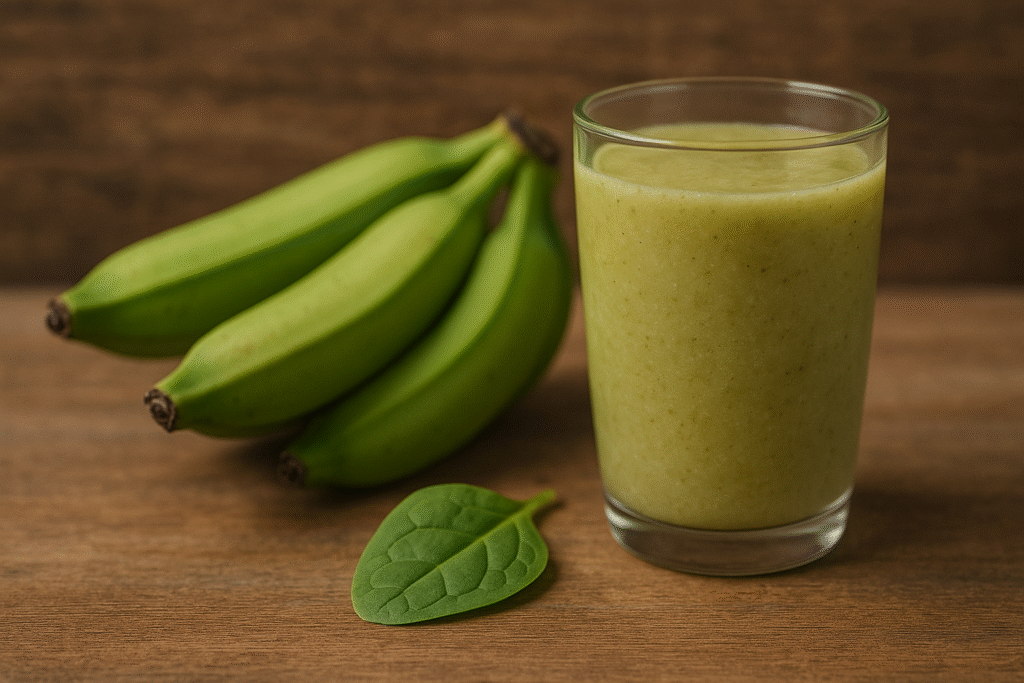 biomassa de banana verde