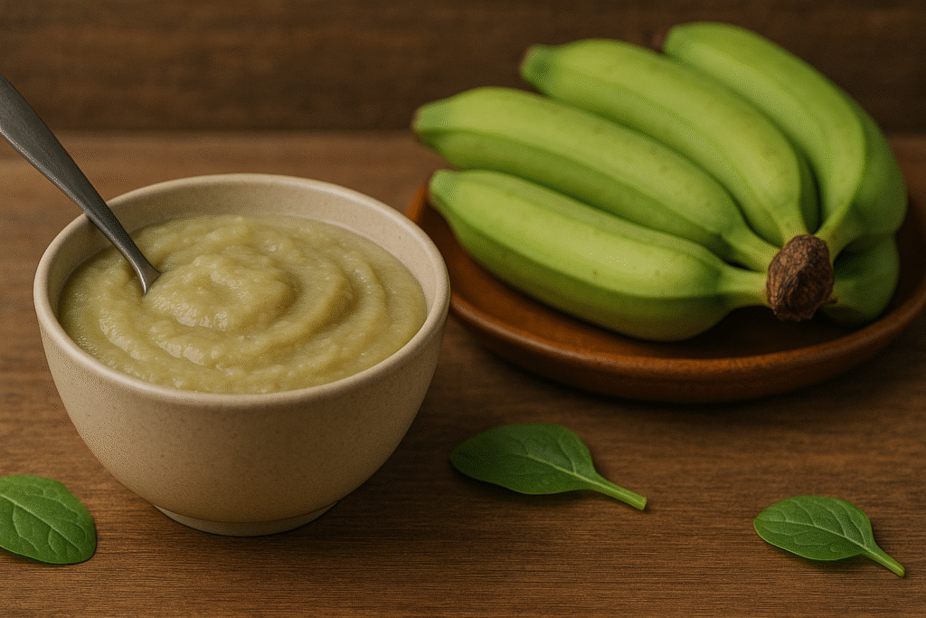 biomassa de banana verde