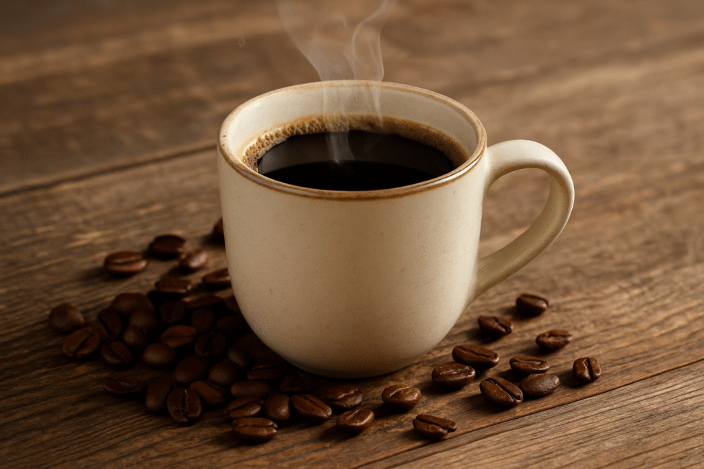 café sem açúcar faz bem
