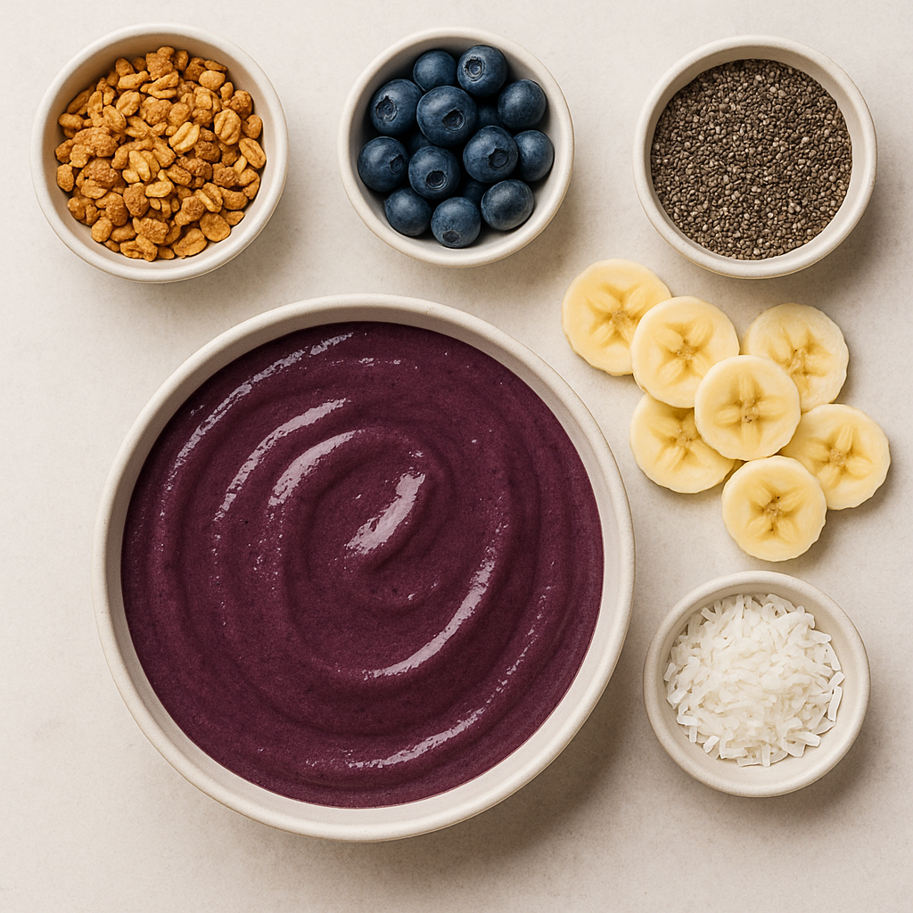 açaí na tigela fit