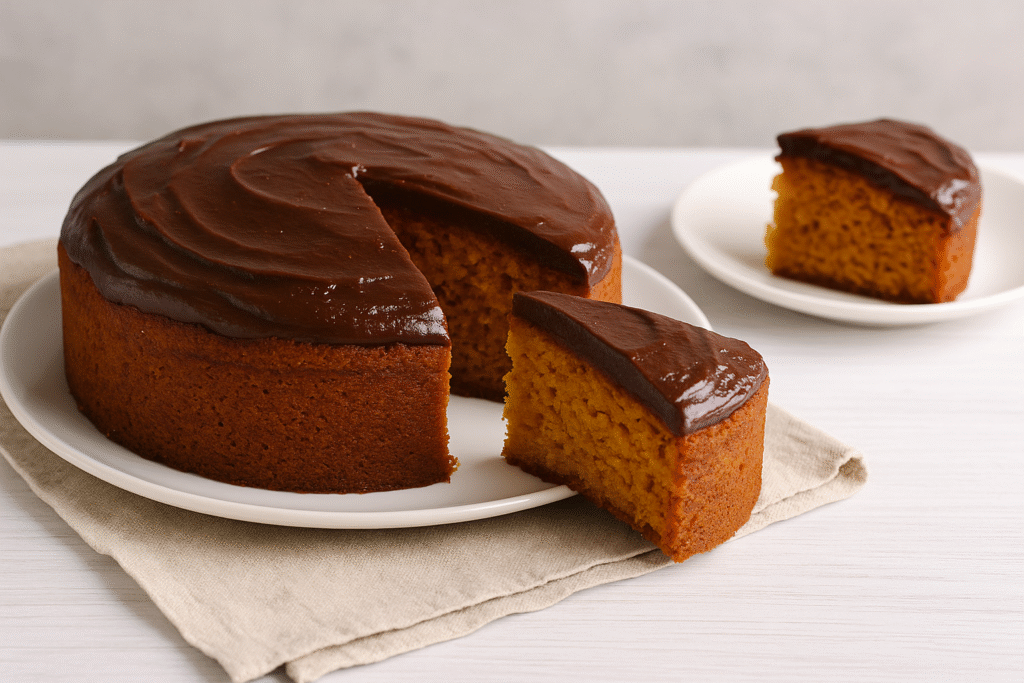 Bolo de Cenoura Sem Glúten