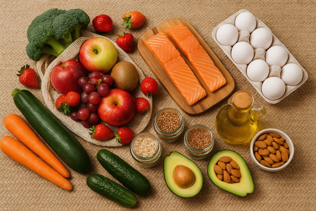 lista de compras anti-inflamatória