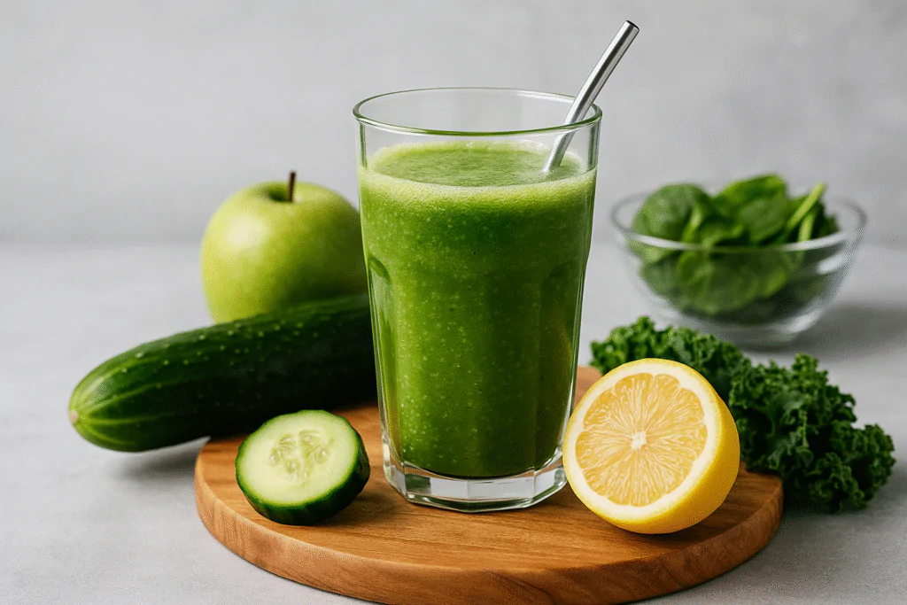 como fazer suco detox