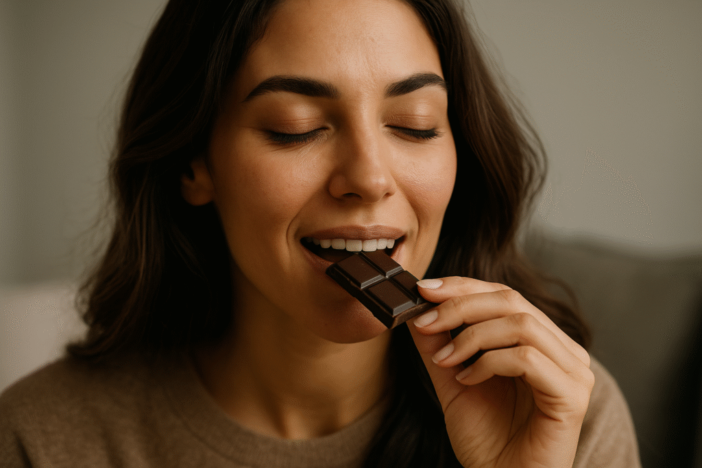 benefícios do chocolate amargo