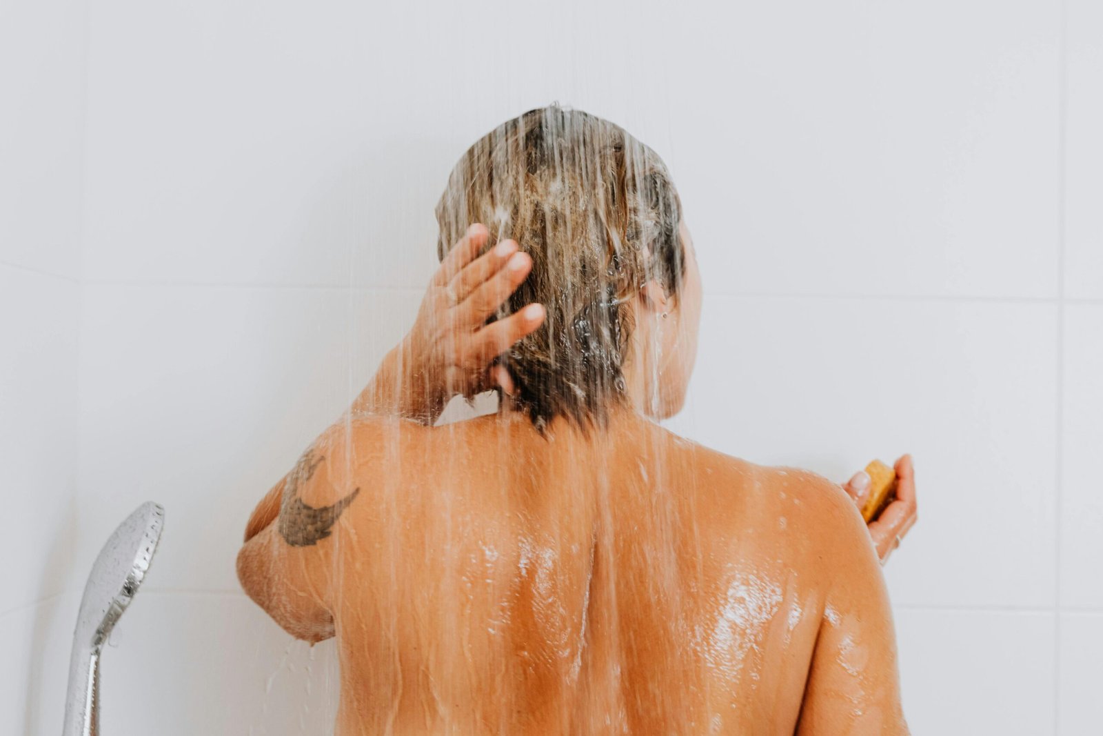 banho frio pela manhã
