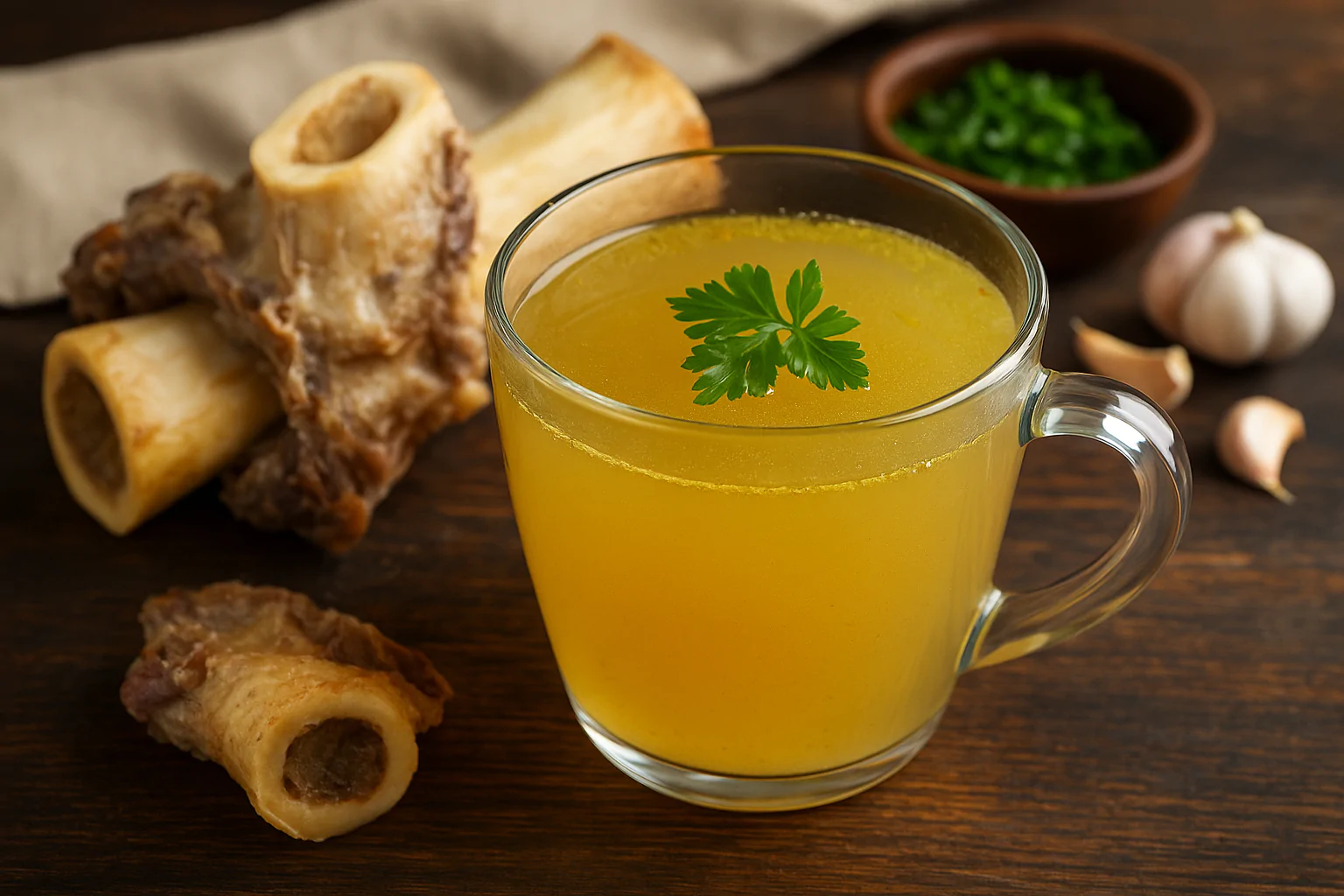 caldo de ossos benefícios