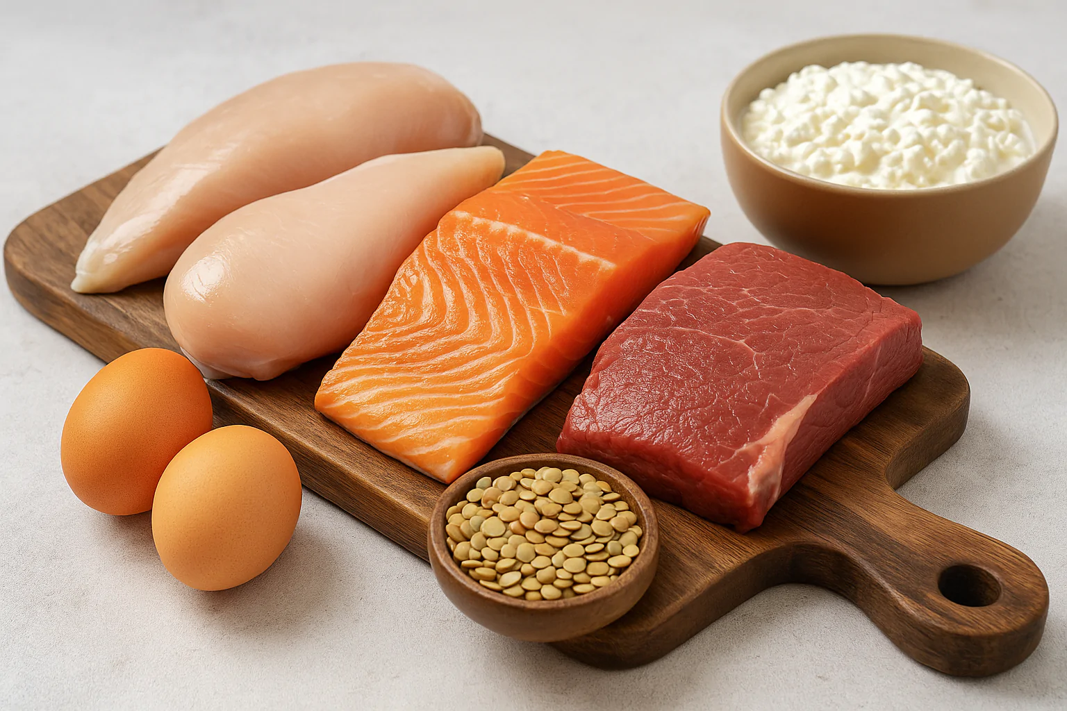 quantidade de proteína por dia