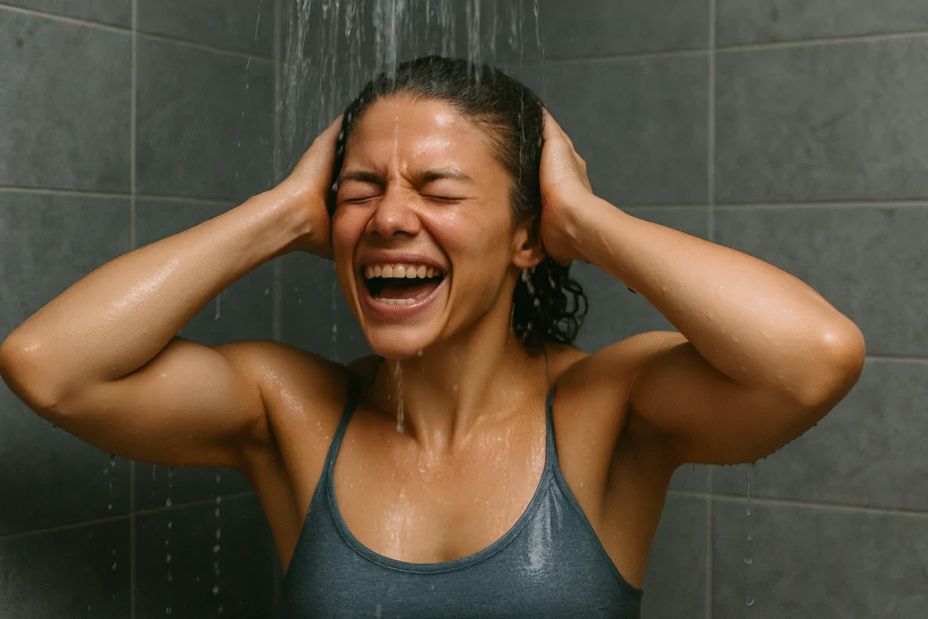 benefícios do Banho Frio