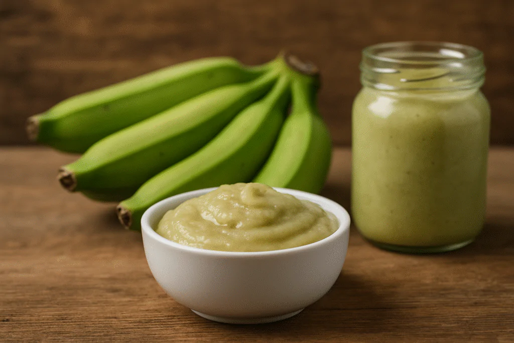 biomassa de banana verde