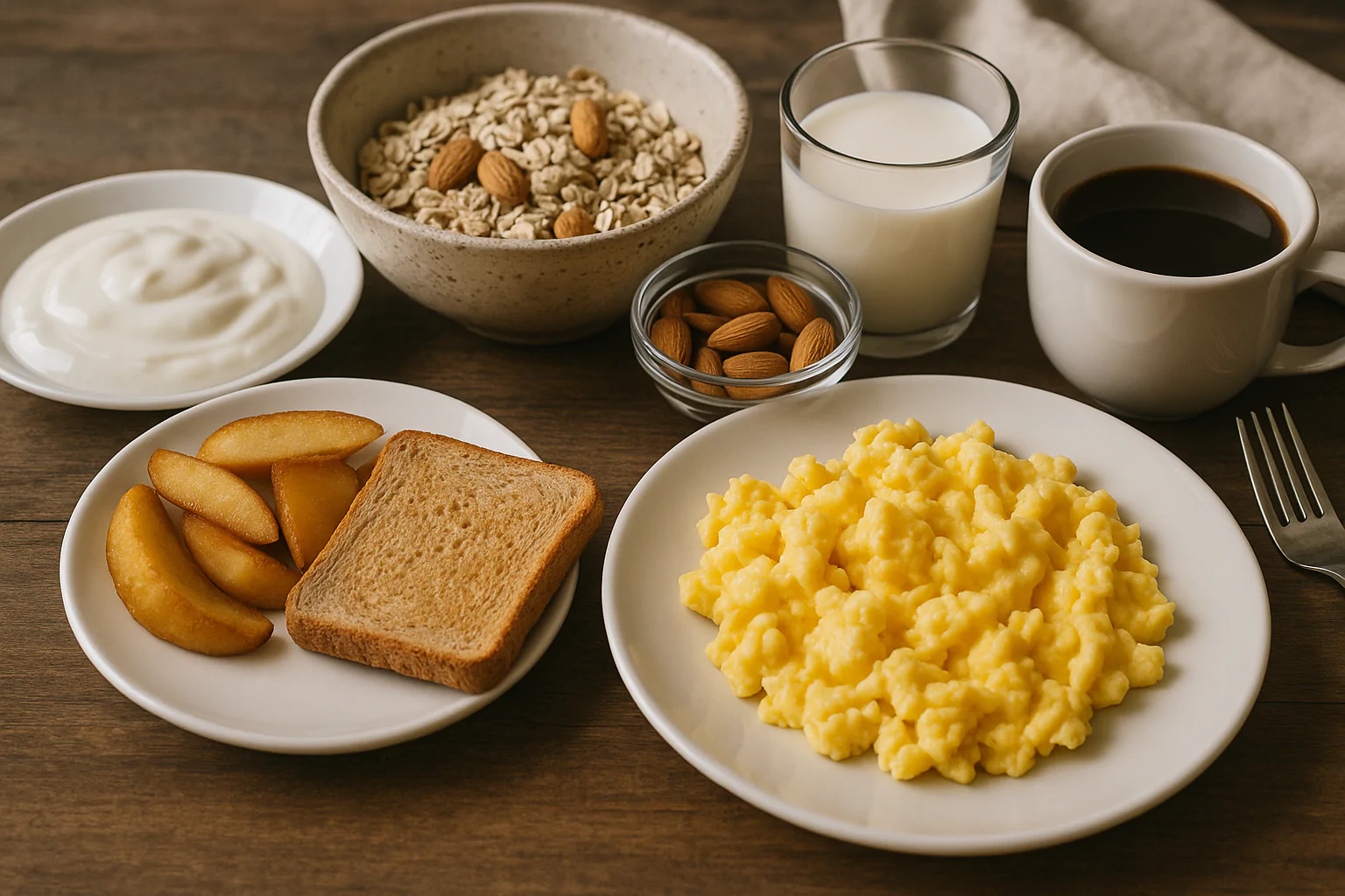incluir proteína no café da manhã