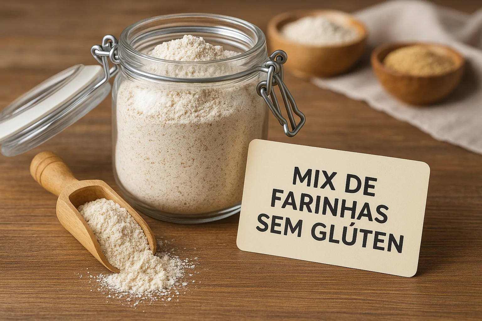 Mix de Farinhas Sem Glúten